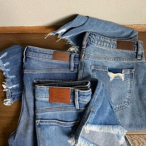 Buckle HIDDEN Blue Distressed Jeans